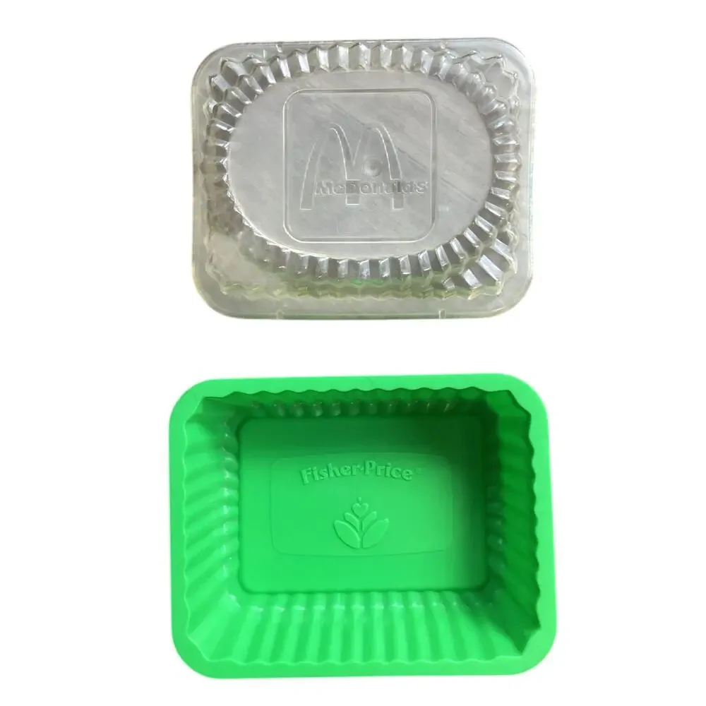 Vintage Fisher Price McDonald’s Garden Salad Replacement Container & Lid - 1988